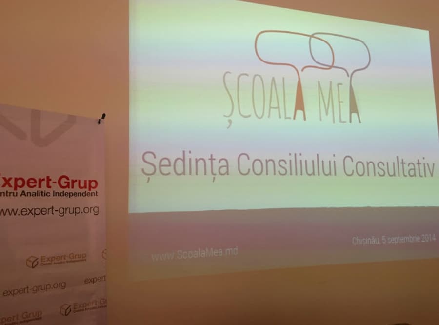 A avut loc prima ședință a Consiliului Consultativ a proiectului „Școala Mea”