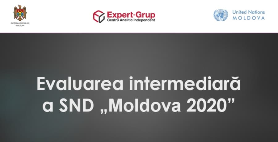 Questionnaire for the mid-term evaluation of the National Development Strategy “Moldova 2020”
