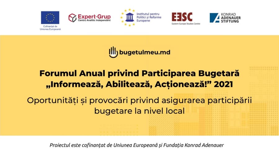 The second Annual Forum for Participatory Budgeting: Opportunities and challenges related to ensuring participatory budgeting at the local level