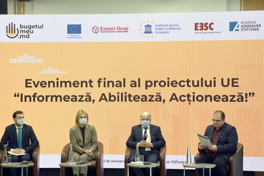 ‘My Budget’ Project Results: Residents from 25 settlements for the first time had participated in the budgeting for local development projects worth millions of MDL