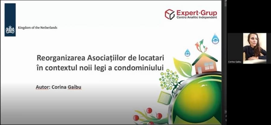 Expert-Grup organized a new training for Tenant Associations registered in the ”Early Movers” project