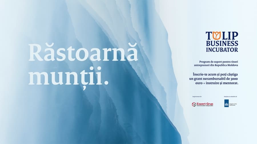 Oportunitate pentru tinerii antreprenori: Tulip Business Incubator
