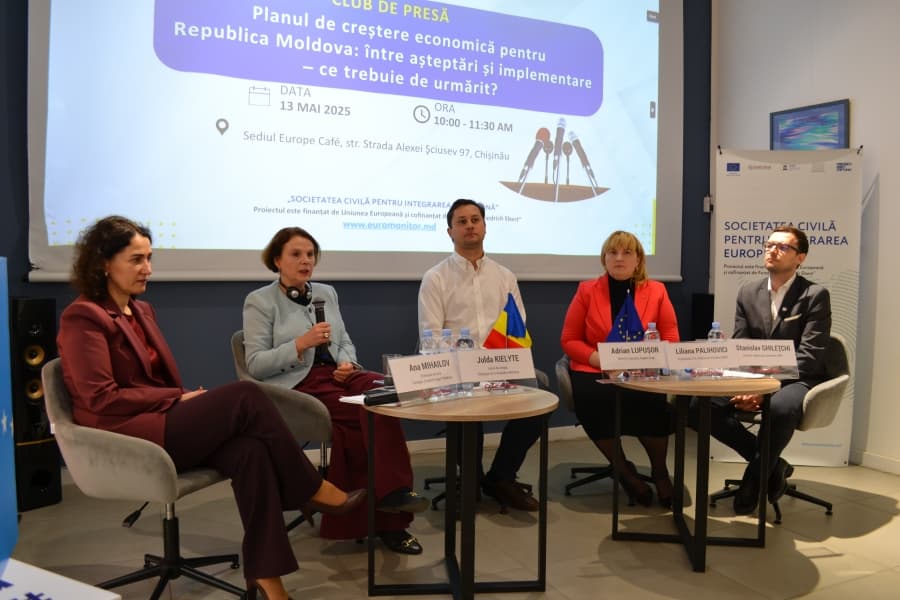 Planul de creștere economică pentru Republica Moldova – analizat în dialog cu mass-media