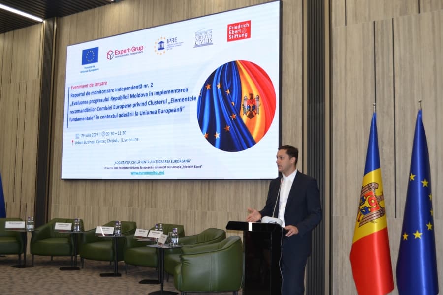 Lansarea celui de-al doilea Raport de Monitorizare Independentă privind implementarea recomandărilor Comisiei Europene de către Republica Moldova – progrese, provocări și priorități