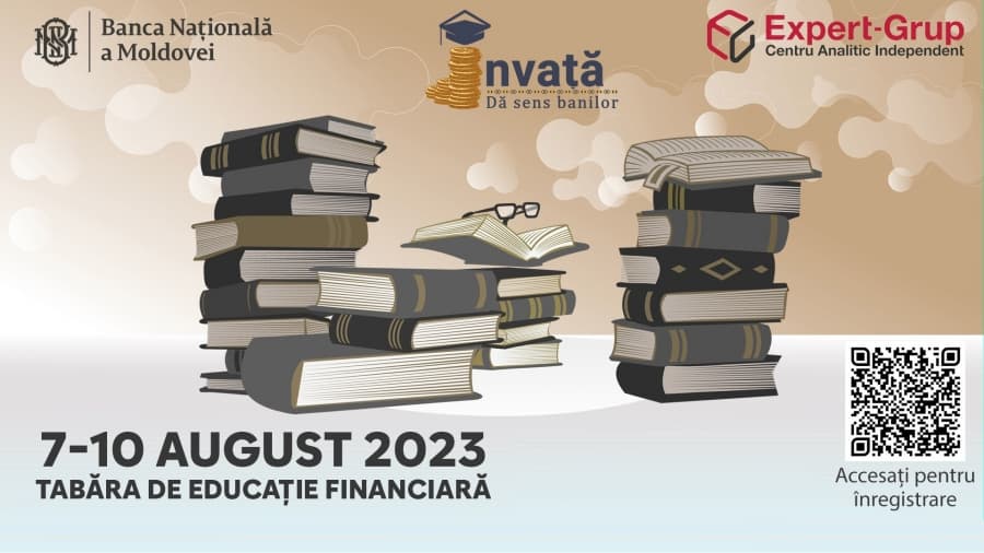 Tabăra de educație financiară la a IV-a ediție. Am dat start înregistrărilor!