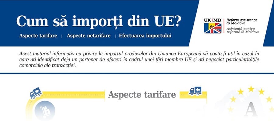Cum să imporți din UE