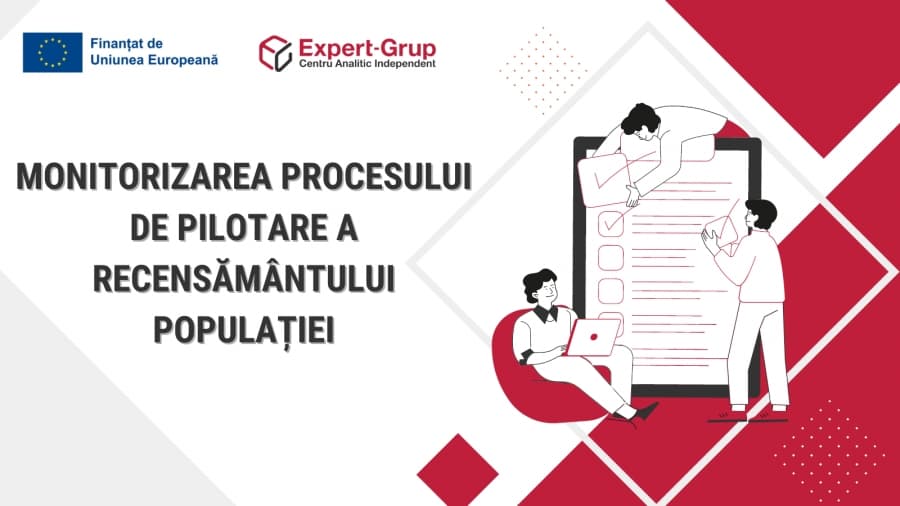 Monitorizarea procesului de pilotare a recensământului populației